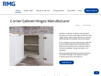 Corner Hinges - RMGhardware