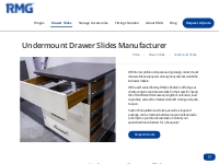 Undermount Slides - RMGhardware