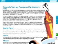 Pneumatic Tools and Accessories Manufacturer in India