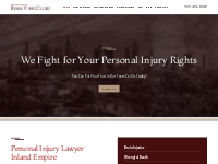 Personal Injury Lawyer & Attorney Ontario California I San Bernardino 