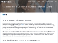 Become A Doctor Of Nursing Practice (DNP) - RNCareers
