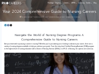 Comprehensive Guide To Nursing Degree Programs 2024