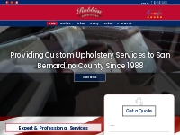            Robbins Upholstery Services - Top Rated Upholstery - Victor