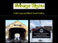 Roberge Signs Gold leaf & Black Sand Gallery