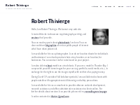 Robert Thivierge   Thunder Bay Photographer and Developer