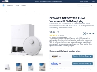 Effortless Cleaning: ECOVACS DEEBOT T20 Robot Vacuum