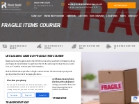 Fragile Courier: Fragile Items Courier Service | Rock Solid Deliveries