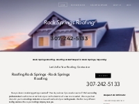 Rock Springs Roofing, Rock Springs, Wyoming | Have you been considerin