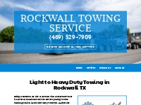 Heavy-duty towing | Motorcycle Towing | Rockwall, TX