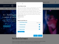 Industry-leading technology group | Rohde   Schwarz