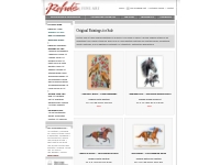 Original Paintings For Sale : Vibrant Original Art : Horses Animals Na