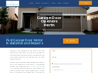 Garage Door Opener - GARAGE DOORS PERTH