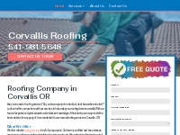            Roofing Company in Corvallis OR