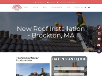 New Roof Installation in Brockton MA | Coastal Roof Experts