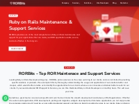 Ruby on Rails Maintenance   Support Services - RORBits