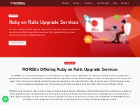Ruby on Rails Upgrade Services | Latest Version of Ruby on Rails