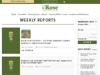  Weekly Reports Archives - Rose Commodity Group :Rose Commodity Group