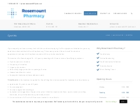 Cystitis - Rosemount Pharmacy