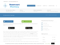 Collection   Delivery - Rosemount Pharmacy