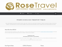 School Bus - Rose Travel