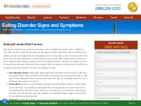 Signs and Symptoms of Eating Disorders | Rosewood Centers