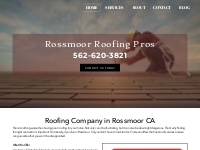 Roofing Contractor | Roofing Company | Rossmoor, CA