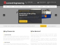 Recycling Equipment - Rowland Engineering