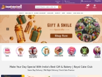 India's #1 Online cake Store | Flowers, Gift, Chocolate etc. | Royalca