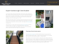 Scarborough Deck Builder - Premium Deck Contractor