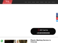 Plastic Marking Service in Chennai | 9840950399