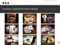 RSA Marketing | Incentive, Loyalty   Promotion Results