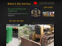 R S Dier   Son's New   Used Tractor Parts    Equipment Sales | John De