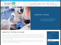 Asbestos Testing In Dubai | Reliable Testing Laboratory