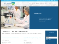 Chemistry Laboratory In Dubai | Reliable Testing Laboratory