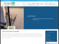 DOP Testing In Dubai | Reliable Testing Laboratory