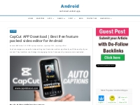 CapCut APP Download | Best free feature packed video editor for Androi