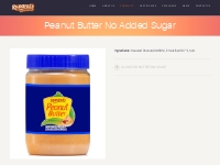 Peanut Butter No Added SugarRupa Food