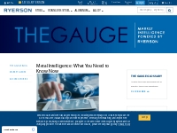 The Gauge, metals industry market intelligence by Ryerson - Ryerson