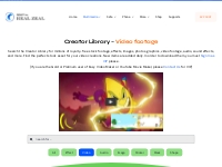 Royalty-Free Video Footage | Creator Library   Official | Super Data G
