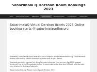 SabarimalaQ Virtual Darshan tickets 2023 Online booking starts @ sabar