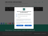 Resistor Calculator with Graphical Chart