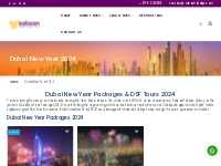 Dubai New Year Packages 2024 | New Year s Eve 2024 Tours