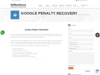 Google Penalty Recovery -Google Penalty Removal Service, SEO Company D