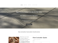 Concrete contractor, Sacramento Concrete Contractor