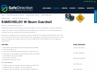 RAMSHIELD® W Beam MASH Guardrail | Guardrail Crash Barrier