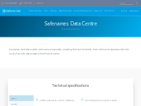   	Data Centre Hosting Solutions - UK Based Provider | Safenames