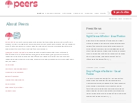 About Peers - Peers Victoria