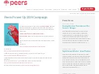 Peers Power Up 2019 Campaign - Peers Victoria