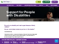 Support for People with Disabilities