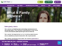 What is Family Violence? | safe steps Family Violence Response Centre